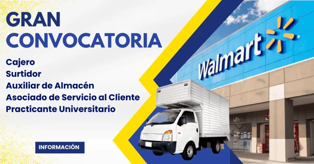 Walmart: vacantes y oportunidades 
